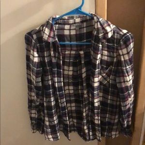 Plaid shirt from Charlotte russe